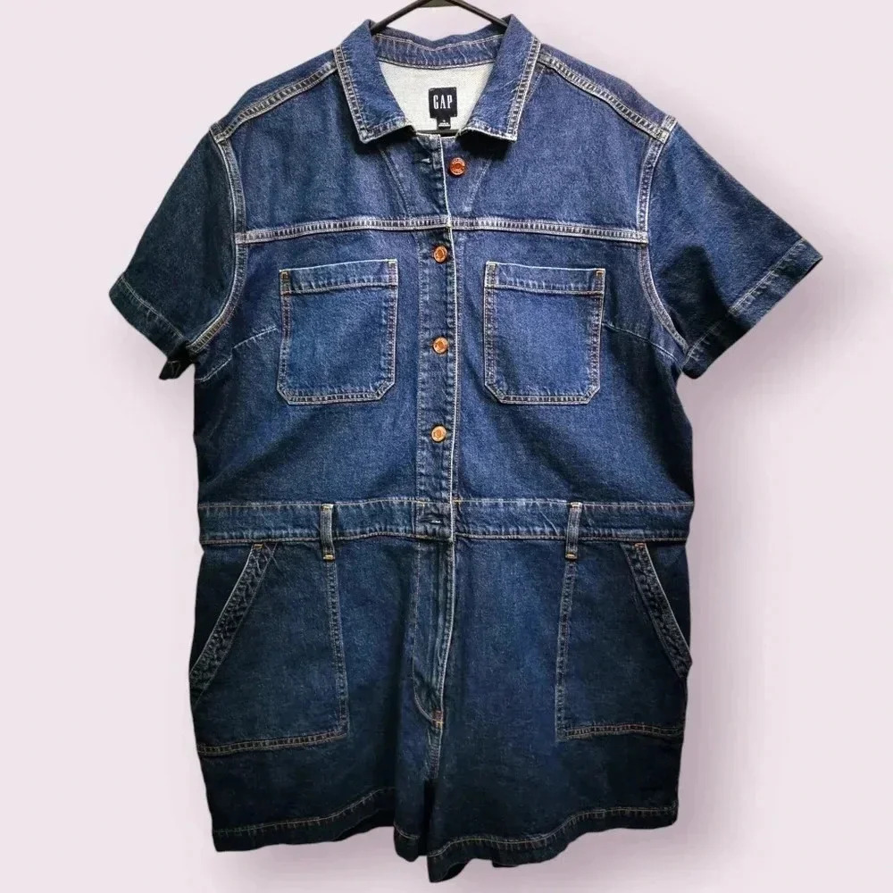Gap Denim Romper sz 18